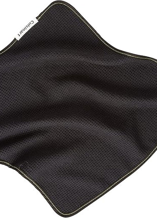 Cuisinart CFA-156 BBQ Apron and Magnetic Towel Set, Adjustable Grill Apron with Large Front Pockets