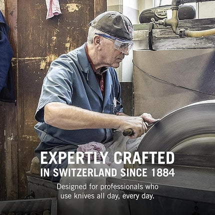 Victorinox Swiss Classic 8.25-Inch Bread Knife with Serrated Edge, Black