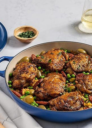 Le Creuset Enameled Cast Iron Signature Braiser, 2.25 qt., Marseille