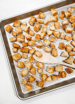 USA Pan Bakeware Half Sheet Pan, Set of 2 Baking Sheets, Aluminized Steel