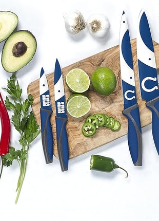 The Sports Vault NFL Indianapolis Colts 5-Piece Kitchen Knife Set