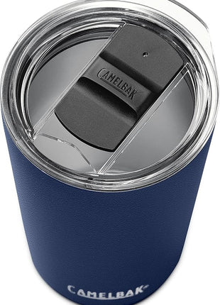 CamelBak Horizon 16oz Tumbler - Insulated Stainless Steel - Tri-Mode Lid - Navy
