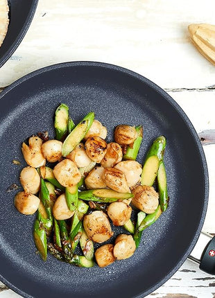 Swiss Diamond 8 Inch Frying Pan Nonstick Diamond Frying Pan, Aluminum Coated Skillet, Dishwasher Safe and Oven Safe Fry Pans with Ergonomic Handle