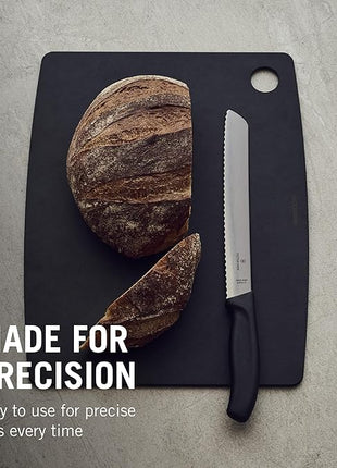 Victorinox Swiss Classic 8.25-Inch Bread Knife with Serrated Edge, Black