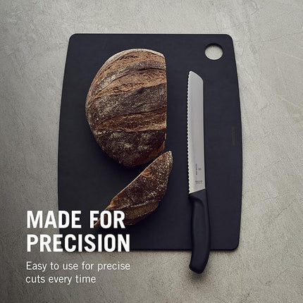 Victorinox Swiss Classic 8.25-Inch Bread Knife with Serrated Edge, Black