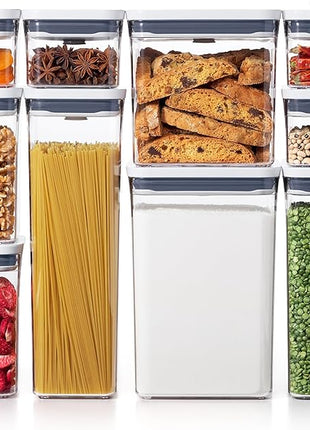 OXO Good Grips 10-Piece POP Container Set for Kitchen Storage, Pantry Organization