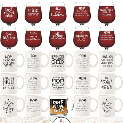 Thanks For Being My Mom Funny Coffee Mug - Gifts for Mom from Son, Daughter - mothers day mugs from Kids - Unique Gag Birthday Present Idea for Women, Her - Cool Novelty Mother Mug, Cup