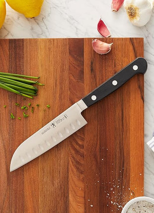 Henckels CLASSIC 5-inch Hollow Edge Santoku Knife