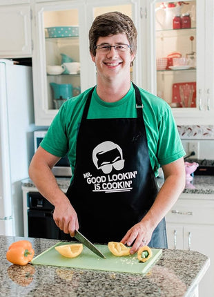 ApronMen - Funny Apron For Men - BBQ Gifts for Men & Unique Gifts for Fathers - Mens Aprons for Grilling