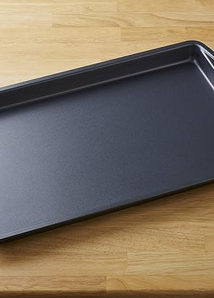 Nifty Cookie & Baking Sheets (Set of 3) – Non-Stick Coated Steel, Dishwasher Safe, Oven Safe up to 450 Degrees, includes Large/Med/Small Pans