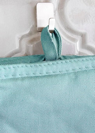 All-Clad Silicone Oven Mitts: Heat Resistant up to 500 Degrees - 100% Cotton & Silicone, 14"x7" Oven Mitt for Kitchen and Barbeque, 2-Pack, Rainfall