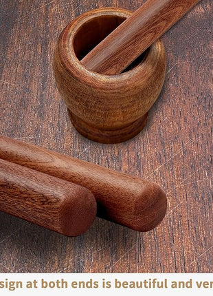 Aisoso French Rolling Pin, 17.7 Inches Wood Rolling Pin for Baking Extra Long Thickened, Classic Wooden Dough Roller for Fondant Pizza Pie Crust Cookie Pastry, Essential Kitchen Utensil, Brown