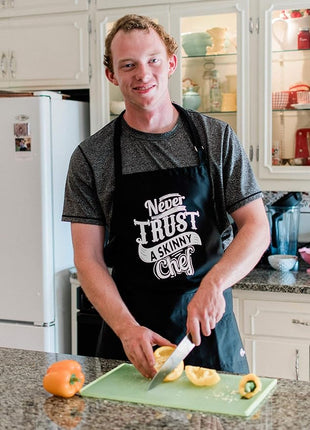 ApronMen - Funny Apron For Men - BBQ Gifts for Men & Unique Gifts for Fathers - Mens Aprons for Grilling