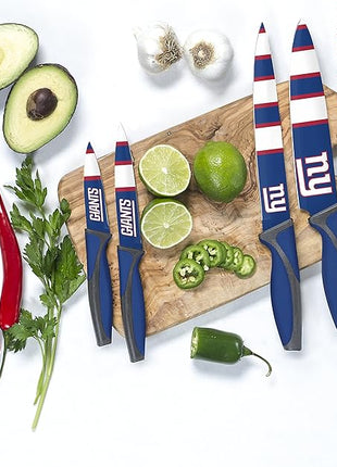 NFL New York Giants 5-Piece Kitchen Knife Set