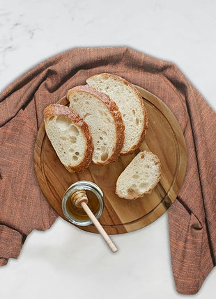 Urban Villa Halloween Kitchen Towels Black/Orange Dish Towels 100% Cotton Highly Absorbent Kitchen Towels Set of 6 20"x30" Chambray Quick Drying Dish Cloths & Dish Towels with Hanging Loop Tea Towels