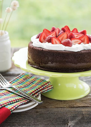 Nordic Ware Prism 9-Inch Round Cake Pan, 1 Pack, Natural