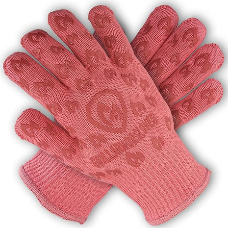 Grill Armor Oven Gloves – 932°F Heat, Fire & Cut Resistant Mitts for BBQ, Grill, Cooking, Grilling, Baking, Smoker & Fire Pit