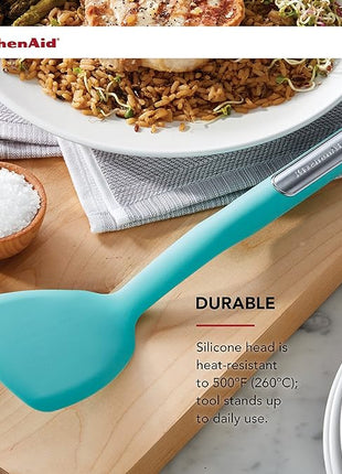 KitchenAid Short turner, 12 inches, Aqua