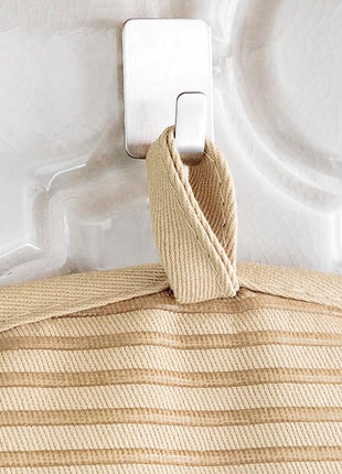 All-Clad Premium Pot Holder & Hot Pad: Heat Resistant to 500 Degrees - 100% Cotton, 10"x6.25" Hot Pad for Kitchen and Barbeque, 4-Pack, Cappuccino