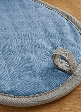 KitchenAid Asteroid Pot Holder 2-Pack Set, Blue Velvet, 6.5"x10"