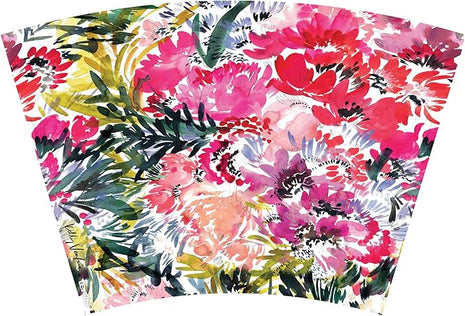 Tervis Kelly Ventura - Floral Collection Made in USA Double Walled Insulated Tumbler Travel Cup Keeps Drinks Cold & Hot, 24oz - Classic, Perennial Garden