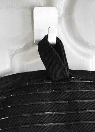 All-Clad Premium Pot Holder & Hot Pad: Heat Resistant to 500 Degrees - 100% Cotton, 10""x6.25"" Hot Pad for Kitchen and Barbeque, (2-Pack), Black
