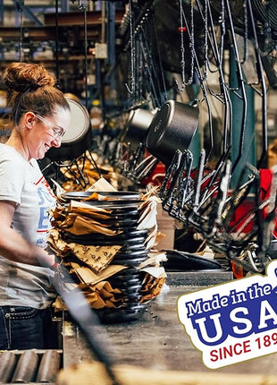 Lodge Silver 12 Inch Aluminum Foil Dutch Oven Liner - 100% Recyclable Dutch Oven Liner - Easy Camp Cooking Cleanup - 12 Pack