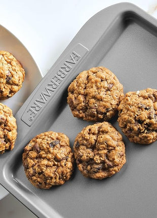 Farberware Nonstick Bakeware, Nonstick Cookie Sheet / Baking Sheet - 10 Inch x 15 Inch, Gray