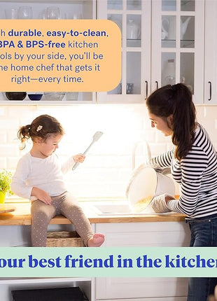 GIR: Get It Right 3-Piece Ultimate Silicone Kitchen Utensils Set - Spatula, Flip & Spoonula - Non toxic Cooking Utensils for Nonstick Cookware, Cooking and Baking - Sprinkles