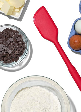 OXO Good Grips 3 Piece Silicone Spatula Set, One Size, Multi, Multicolor