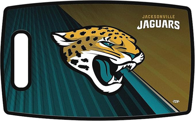 NFL Jacksonville Jaguars Large Plastic Cutting Board