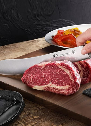 Cangshan S1 Series 7-Piece BBQ Knife Set, Forged German Steel, 1023718