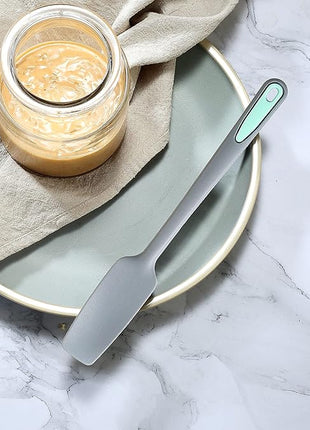 To encounter Silicone Spatula Set, Rubber Blender Spatula, Jar Spatula for Baking Mixing and Stirring, Nonstick, Heat Resistant and Dishwasher Safe, Set of 4