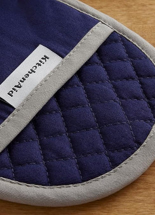 KitchenAid Asteroid Pot Holder 2-Pack Set, Cobalt Blue, 6.5"x10"