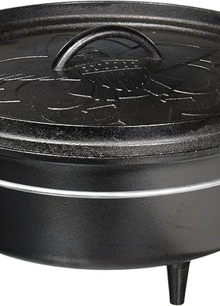 Lodge Boy Scouts of America Cast Iron Camp Dutch Oven, Pre-Seasoned, 6-Quart