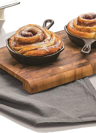 Lodge H5MS Heat Enhanced and Seasoned Cast Iron Mini Skillet, 5-Inch