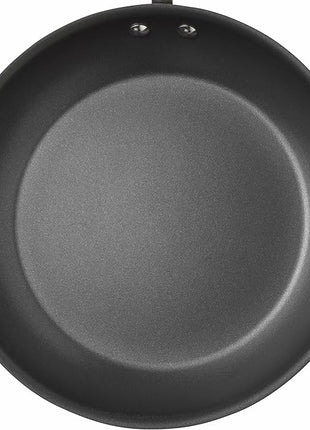 Rachael Ray 87643 Cucina Hard Anodized Nonstick Frying Pan Set / Fry Pan Set / Hard Anodized Skillet Set - 9.25 Inch and 11.5 Inch, Gray with Blue Handles