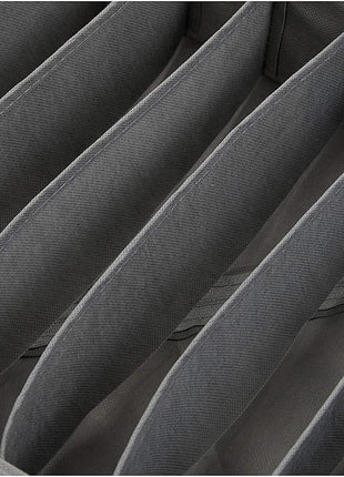 Amazon Basics Dresser Drawer Storage Organizer for Undergarments, Set of 4 - Gray