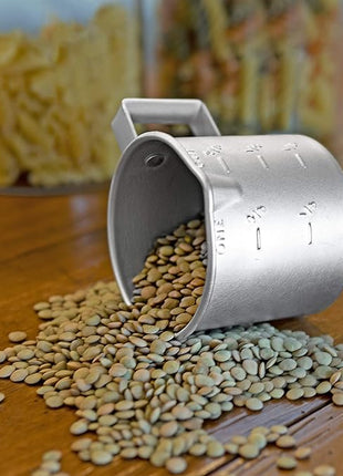 Better Houseware 2.5 Liquid Measuring Cup, 20 oz measuring cup for liquid with Easy-Read Markings for Cooking and Baking, Kitchen Essential Measuring Cups Aluminum