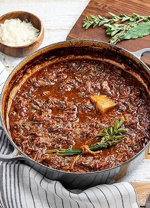 Le Creuset Enameled Cast Iron Signature Round Dutch Oven, 4.5 qt., Oyster