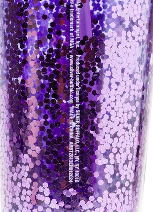 Silver Buffalo Bratz Drama Mama Featuring Cloe, Yasmin, Jade, and Sasha Plastic Confetti Cold Cup with Lid and Straw, 32 Ounces