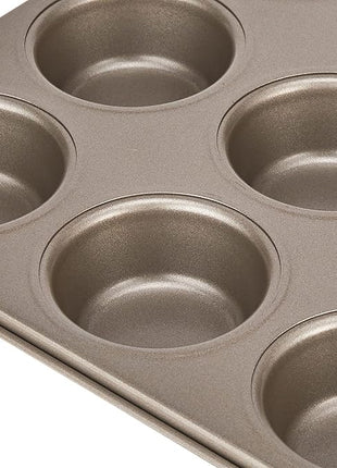 Cuisinart Chef's Classic Nonstick Bakeware 12-Cup Muffin Pan, Champagne