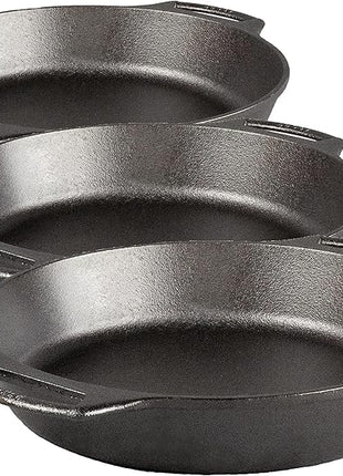 Lodge Cast Iron Baker’s Skillet 10.25 inch (Pack of 3)