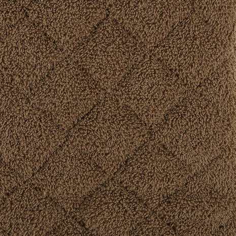 DII Basic Terry Collection 100% Cotton Quilted, Oven Mitt, Brown, 2 Piece