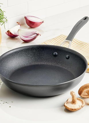 Circulon A1 Series with ScratchDefense Technology Nonstick Induction Frying Pan/Skillet, 12 Inch, Graphite