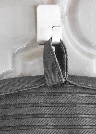 All-Clad Premium Pot Holder & Hot Pad: Heat Resistant to 500 Degrees - 100% Cotton, 10"x6.25" Hot Pad for Kitchen and Barbeque, 4-Pack, Pewter