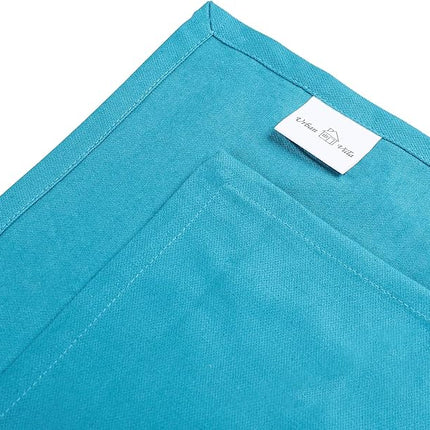 Urban Villa Kitchen Towels Premium Quality 100% Cotton Solid Kitchen Towels Set of 6 Ultra Soft Size 20X30 Inches Teal Color Kitchen Towel Highly Absorbent KitchenTowels