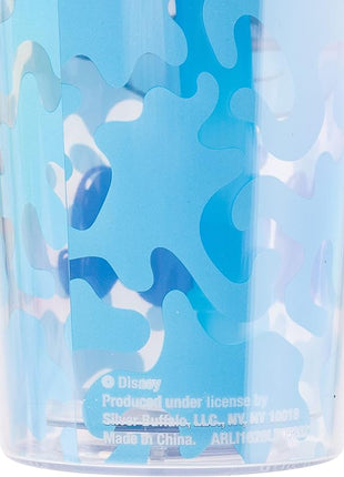Silver Buffalo Disney Lilo and Stitch Cool Sunglasses Just Chill Plastic Boba Tumbler with Lid and Straw, 24 Ounces