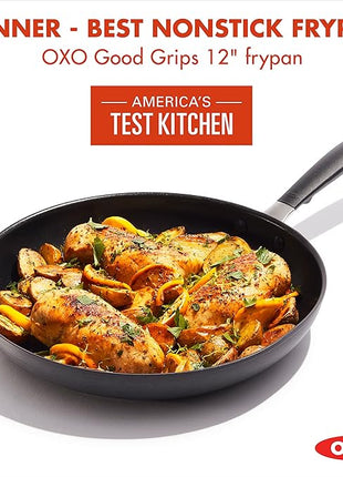 OXO Good Grips Hard Anodized PFOA-Free Nonstick 12" Frying Pan Skillet Black