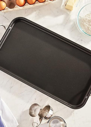 Cuisinart Griddle Skillet, Nonstick Double Burner, 10x18-Inch, MCP45-25NSP1